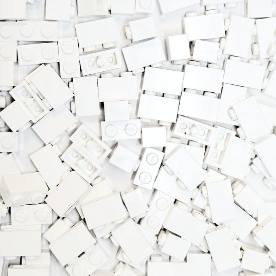 Confezione Mattoncino 2X1 Bianco 2