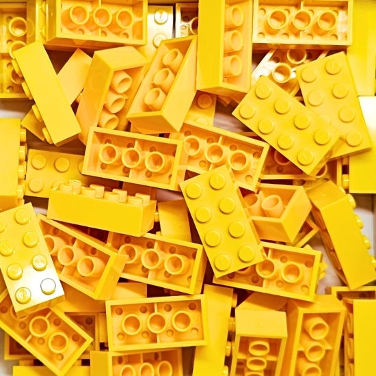 Confezione Mattoncino 4X2 Giallo