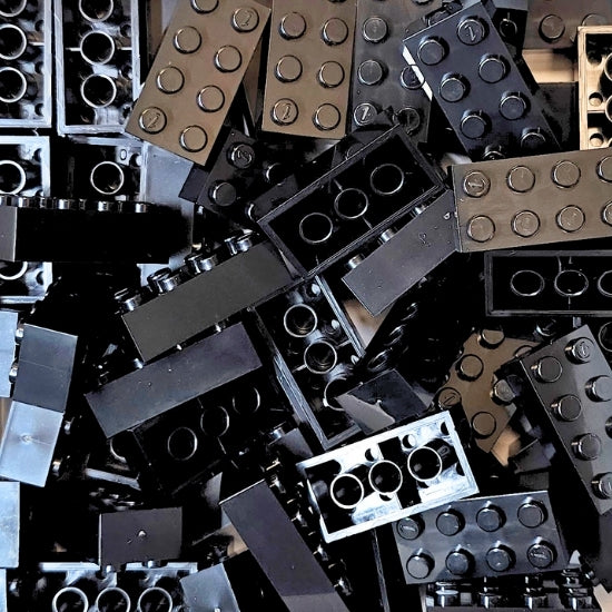 4X2 BLACK BRICK PACK