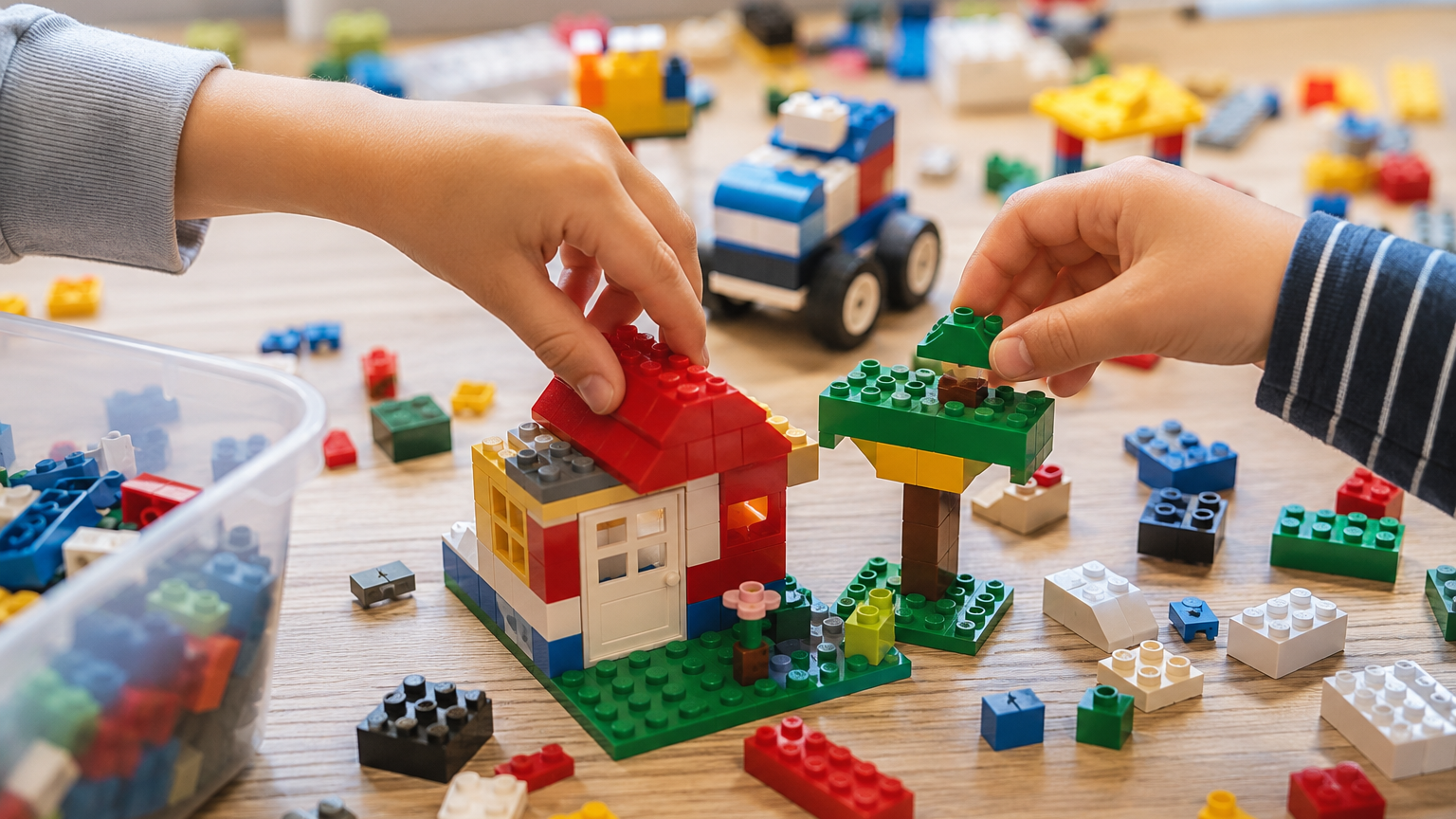 mattoncini giocattolo per bambini