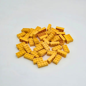 Confezione Mattoncino 4X2 Giallo
