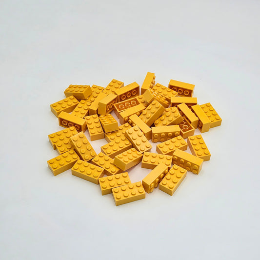 Confezione Mattoncino 4X2 Giallo 1