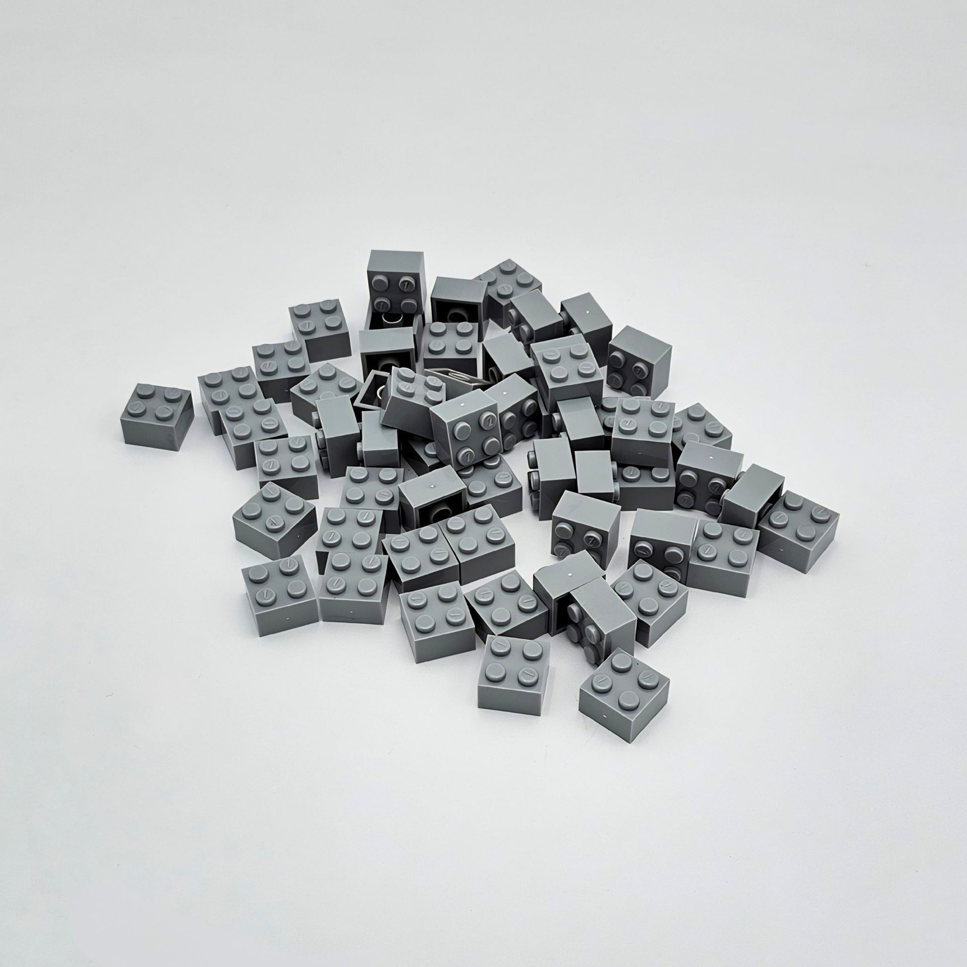 Confezione Mattoncino 2X2 Grigio 1