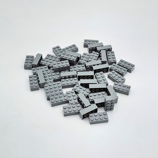 Confezione Mattoncino 4X2 Grigio 1